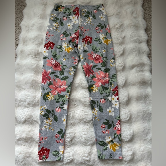 Old Navy Mid-Rise Floral Jersey Leggings- M - Picture 2 of 8